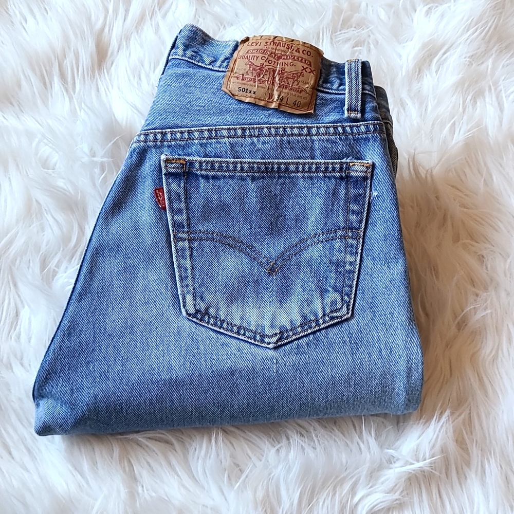 LEVI'S 501 BUTTONFLY VINTAGE JEANS ~🎊3XHP🎊 - Picture 3 of 11